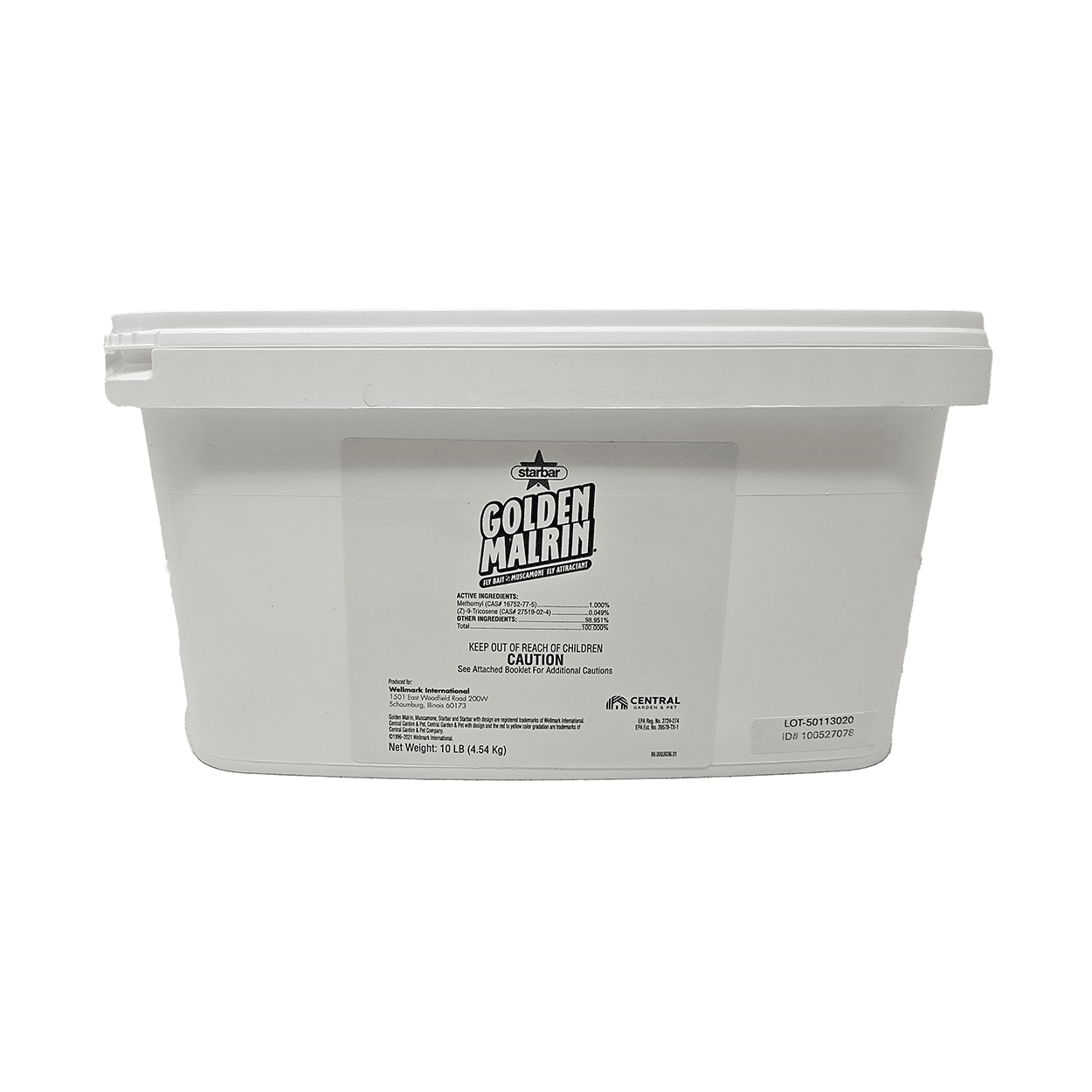 Starbar Golden Malrin Fly Bait - 10 lb Pail by Zoecon