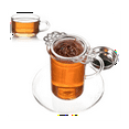 thumbnail image 3 of 6Pack Tea Strainers with Drip Bowl,2.5 Inch Tea Filters for Loose Leaf Tea, Stainless Steel Mesh Tea Infuser with Handle, 3 of 6