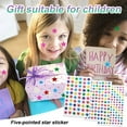 thumbnail image 5 of Reward Star Stickers Foil Star Stickers Labels for Home, School, Bar, DIY and Office Decoration, 4 Sheets, 5 of 5