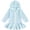 Light Blue, variant on CPNG Girls Swim Cover Up Solid Color Hooded Zip Up Terry Swimsuit Coverup Towel Bathing Suit Bathrobe Absorbent Pool Beach Robe Dress(Colorful,3-4 Years)