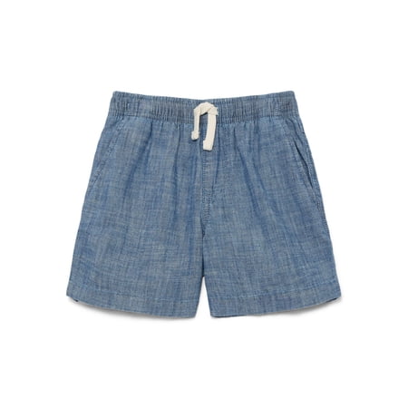 Wonder Nation Boys Pull On Shorts, Sizes 4-18 & Husky
