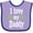 Lavender and Purple, variant on Inktastic I Love My Daddy Hearts Boys or Girls Baby Bib