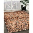 thumbnail image 3 of Ahgly Company Machine Washable Indoor Rectangle Traditional Sienna Brown Area Rugs, 2' x 4', 3 of 7