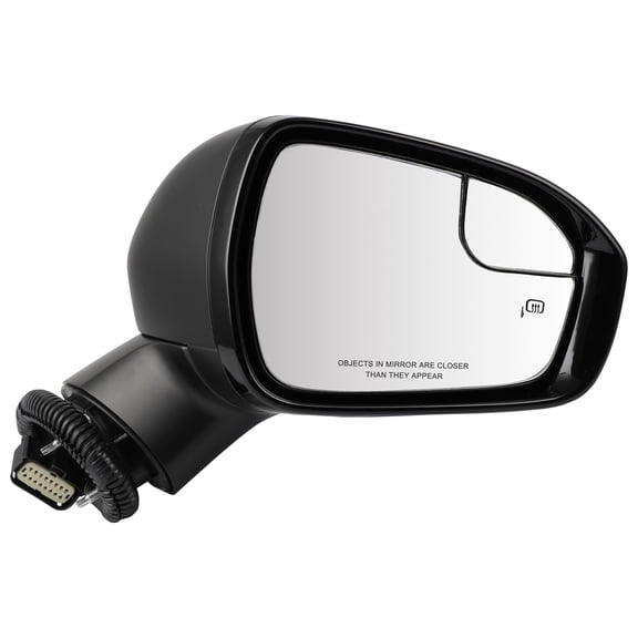 SCITOO Passenger Side View Mirror Compatible with 2018 For Ford For FUSION Heated; w/Signal Lamp; w/o BLIS; w/Memory; w/P/L; w/Cover; PTM; Right Outside Exterior Mirror FO1321623 JS7Z17682XA-PFM