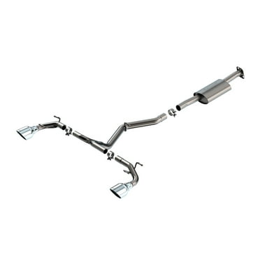 Borla S-Type Cat-Back Exhaust System for 2022-2025 Subaru BRZ and Toyota GR86 with Polished Tips