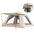 thumbnail image 4 of Camping Tent, Automatic Waterproof  Cabin Tent, Speed Open Foldable Tent, Portable Durable Outdoor Tent, Camping Equipment for Outdoor Accessories Hiking Fishing, 4 of 8