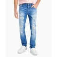thumbnail image 1 of INC International Concepts Men's James Ripped Skinny Jeans, Blue, 36, 1 of 4