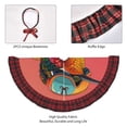 thumbnail image 4 of Sigee Hip Hummingbird In Jacket for Christmas Decoration Tree Skirt Christmas Plaid Tree Skirt,Christmas home decor Holiday Tree Skirt Fits TChristmas Tree-30", 4 of 6