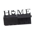 thumbnail image 3 of Soporte para llaves, perchero de pared para llaves, decoración, regalo, organizador de madera con gancho, Negro, 3 of 9