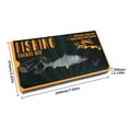 thumbnail image 3 of Hard Baits Set Lure Making Supply Fishing Tackle Crankbaits Set Include Hook Split Rings Lure Eye Sticker, 3 of 8