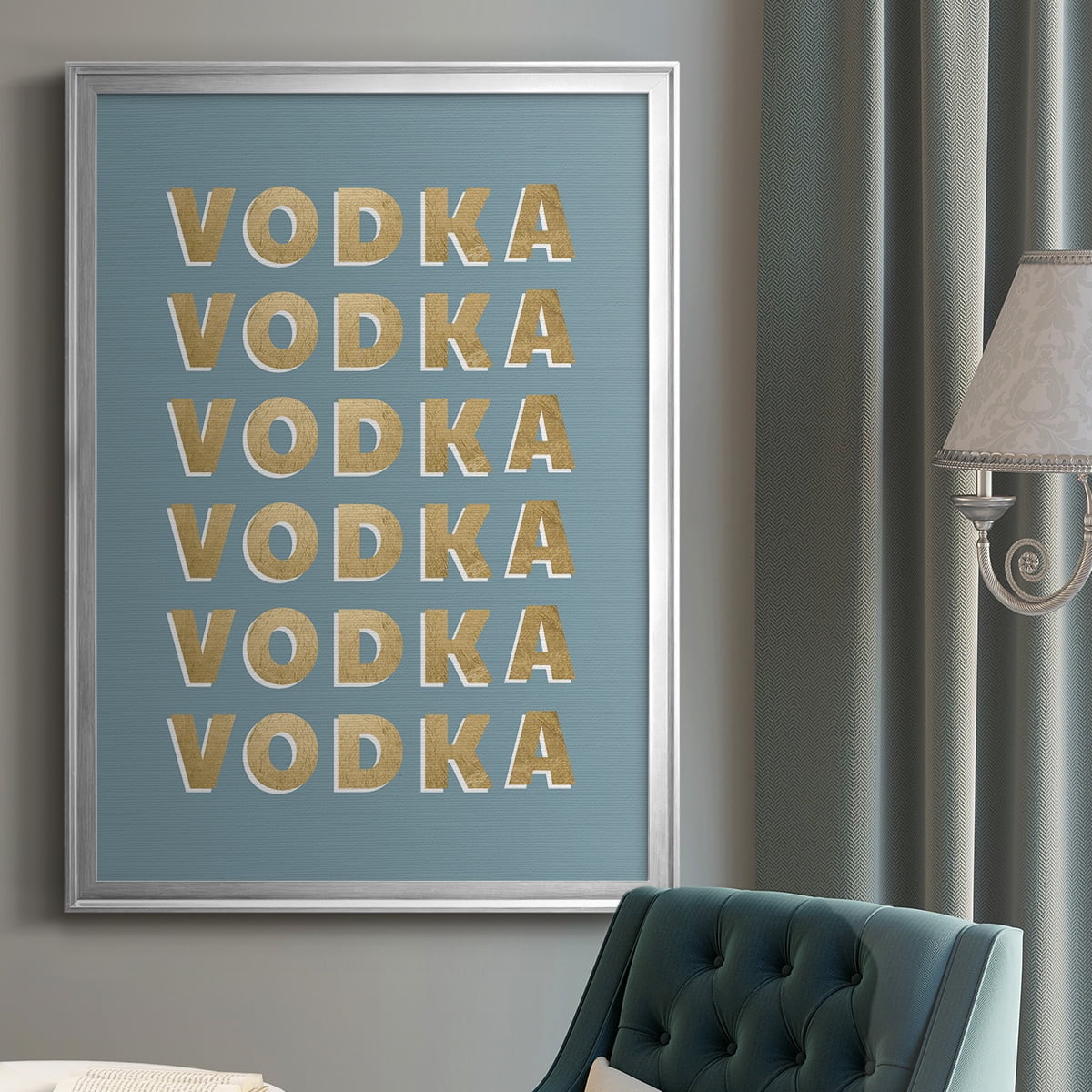 Vodka Premium Classic Framed Print - Ready to Hang