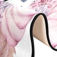 thumbnail image 3 of Dreamtimes Watercolor Pink Pumpkin Hallway Runner Rug 2'x6' Kitchen Rug with Rubber Backing Fall Flowers Autumn Non Slip Entryway Rug Runner Washable Soft Area Rug for Hallway Bedroom Kitchen Decor, 3 of 6