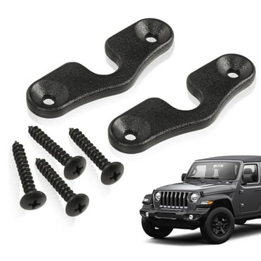 PIT66 Sun Visor Clips, Fit for 2008-2022 Jeep Wrangler JK JL JT