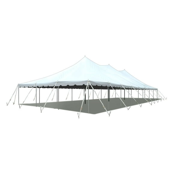 TentandTable Sectional Outdoor Wedding Event Party Canopy Tent, White Waterproof, 30 ft x 80 ft