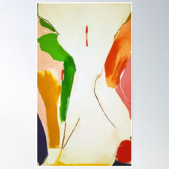 Helen Frankenthaler Poster Wall Art, Modern Wall Decor, 8x12 UNFRAMED