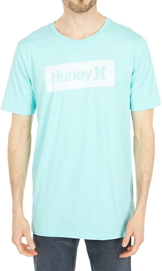 Hurley Men's Premium One and Only Boxed Logo T-Shirt