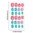 thumbnail image 2 of Kids Artificial Manicure Tool Nail Tips Fake Nails Child False Nails Wearable 9, 2 of 8