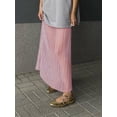 thumbnail image 5 of Cenuakty Women's Summer High Waist Skirt Solid Color Sheer Mesh Long Skirt for Beach, Club, Bar, 5 of 8