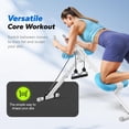 thumbnail image 2 of REKHHY Ab Machine, Ab Workout Equipment, Adjustable Ab Trainer Machine for Abs Workout at Home Gym, Foldable, Knee Protection, Abdominal Trainer for Stomach Workout, 2 of 9