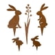 thumbnail image 1 of Estaca de Conejo de Pascua para Jardín, Adorno de Metal para Decoración de Patio, Ideal para Aceras Y ., 1 of 9