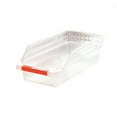 thumbnail image 1 of Miangastore Tabletop Plastic Storage Box Refrigerator Fruits Drinks Organizer Drawer Bins with Handle Kitchen Bottle Container (Random Color), 1 of 8