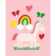 thumbnail image 3 of Kelle, Ann 12x14 Black Modern Framed Museum Art Print Titled - Unicorn Fun I, 3 of 5