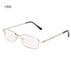 thumbnail image 4 of Gafas de lectura unisex de metal para aliviar la fatiga visual, antirayos azules, para presbicia (+300 dorados), 4 of 14