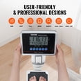 thumbnail image 4 of VEVOR Medical Scale with Digital Display, Versatile Doctor's Scale for Measuring Weight and Height, Integrated Height Measurement Rod, Dual Units (kg/lb), BMI Feature, 4 of 9