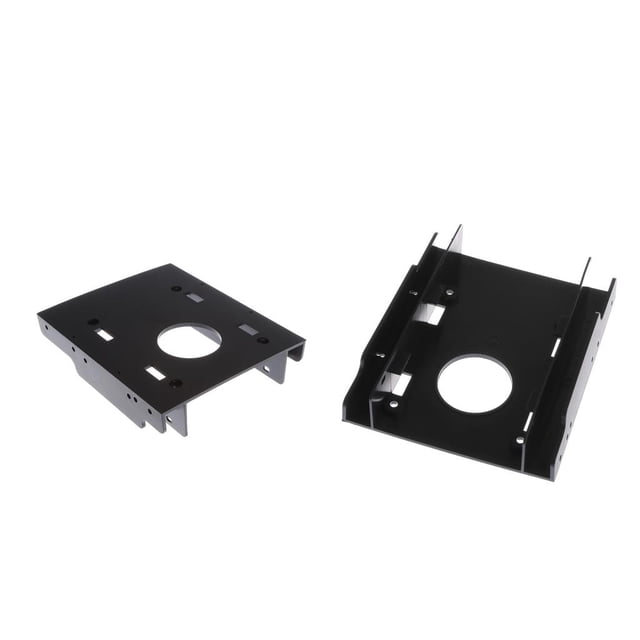 2 Puertos Duales De 2,5'' A 3,5'' Adaptador Soporte De Montaje Soporte Para Disco Duro Sunnimix Soporte de montaje en disco duro