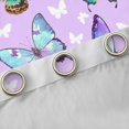thumbnail image 4 of jejeloiu Colorful Butterfly Black Out Curtains,Watercolor Wild Butterflies Curtains Pack of 2 (42x63 Each),Flying Animal Bedroom Curtains For Teens,Luxury Bedroom Decor, 4 of 6