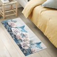 thumbnail image 5 of SKYSONIC White Roses Kitchen Mats 20"x39" Absorbent Non Slip Runner Rug Machine Washable Kitchen Floor Mat for Home Bathroom Door, 5 of 7