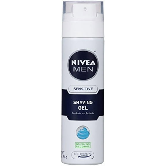 6 Pack - NIVEA FOR MEN Sensitive, Shaving Gel 7 oz