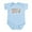 Sky Blue, variant on CafePress - Somebody In Pittsburgh Loves Me Infant Bodysuit - Baby Light Bodysuit, Size Newborn - 24 Months