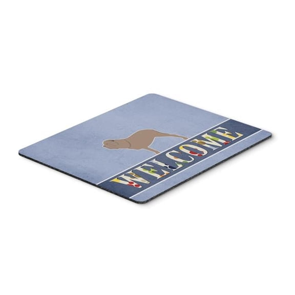 Neapolitan Mastiff Welcome Mouse Pad, Hot Pad or Trivet