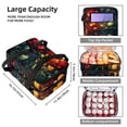 thumbnail image 3 of Hearts Battle Double Layered Insulated Refrigerated Lunch Bag with Two Compartments - Large Capacity Hand-Carry Meal Bag, 7.1x11.4x16.1 inches, 3 of 6