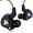 A, variant on EGYMEN QKZ AK6 Sports Earphones In-ear Wired Headset with Mic Bass Stereo Sound Mobile Phone Earbuds Noise Isolating Ear Monitors