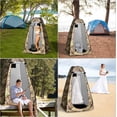 thumbnail image 4 of HeiPen Portable Camping Shower Kit with 6000mAh Battery, LED Display, 6-Mode Sprayer, 6.6 Gal Bucket & - Privacy Tent for Outdoor Hiking RV, 4 of 6