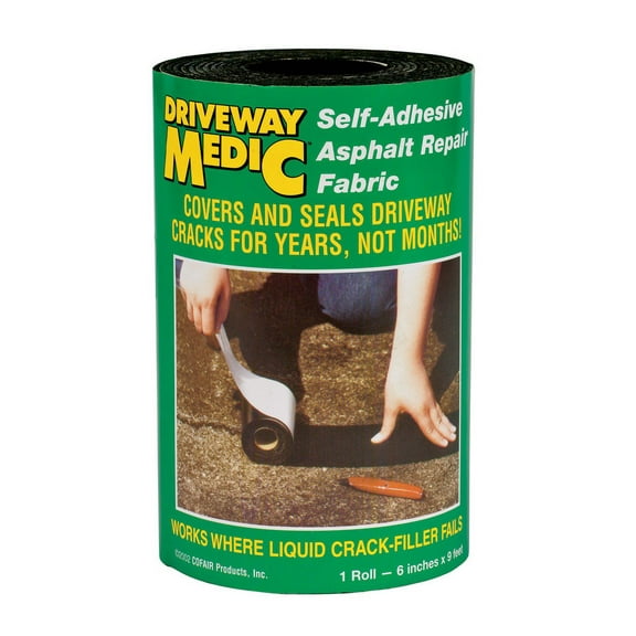 1 Pc, Driveway Medic Black Asphalt Repair 0 Lb
