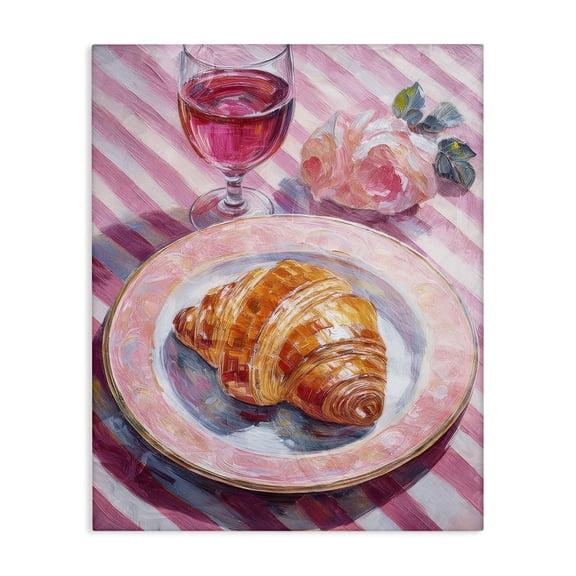 Stupell Industries Cottage Pastel Brunch Meal Canvas Art, 16 x 20, by Lil' Rue