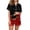 Christmas Graphic Print, variant on Enjoytime Christmas Pajamas for Women Set Print Notch Collar Short Sleeve Shirts Shorts 2 Piece Loungewear Sets Casual Button Down Sleepwear