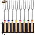 thumbnail image 1 of Marshmallow Roasting Sticks Kit, Extendable Camping Skewer with Telescoping Stainless Steel, Child-Safe Design, Easy Carry &amp; Cleaning, Heat-Treated Stainless Steel, for, 1 of 5