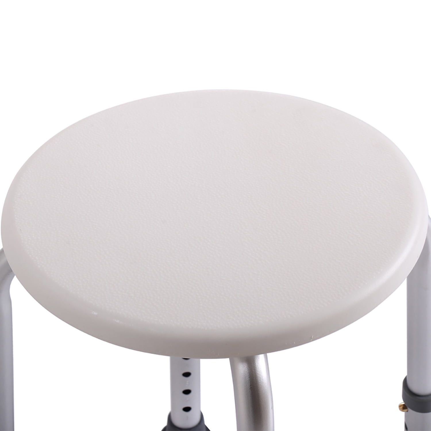 YYAo Shower Stool, Shower Chair Bench with Adjustable Heights and Non-Slip Rubber for Safety and Stability, White YYAo Shower Stool, Shower Chair Bench with Adjustable Heights and Non-Slip Rubber for Safety and Stability, White