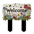 thumbnail image 5 of HARPI Garden Sign With Stake, Grandmother Gifts Gardening Decorative,Colorful Butterfly Plaques for Outside Lawn Patio Yard Art Decor, 5 of 9