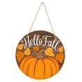 thumbnail image 4 of Letrero colgante de otoño, adorno de madera, multiusos, fácil de colgar, regalo, decoración de pared Estilo A, 4 of 9