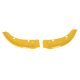 thumbnail image 2 of protectores divisores de labios de parachoques delantero de repuesto para Dodge Challenger Scat Pack SRT 2015-2020 amarillo, 2 of 5