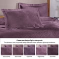 thumbnail image 4 of BNM 3 Piece Cotton Celtic Circles Bedspread Set, Queen, Lilac, 4 of 11