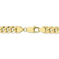thumbnail image 4 of 10k 7.75mm Flat Beveled Curb Chain (Weight: 20.26 Grams, Length: 8 Inches), 4 of 4
