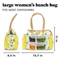 thumbnail image 4 of Medport 2900FFSC3000 Foundry Fit & Fresh Copley Lemon Spring Deluxe Lunch Tote Bag, 4 of 6