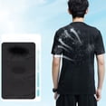 thumbnail image 6 of USNSM (M-5XL) Big and Tall Men's Quick Dry Lightweight Crew Neck Workout Short Sleeve Running Gym Athletic T-Shirts and Short Sets Gray XXL, 6 of 8