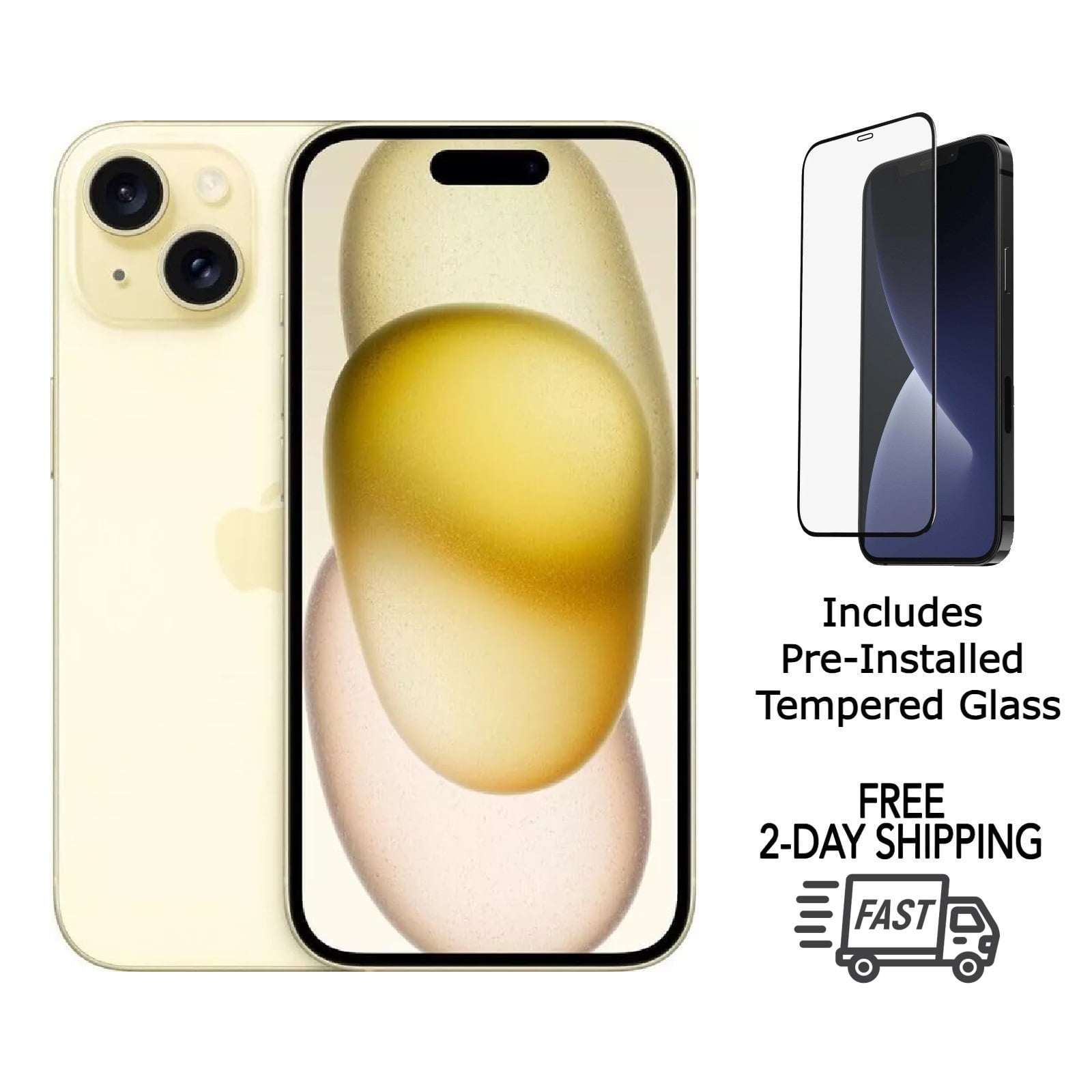 ゆ*店様 Apple iPhone 16e 128GB ケーブル込み(イエロー) Restored Apple iPhone 15 A2846 (Fully Unlocked) 128GB Yellow w